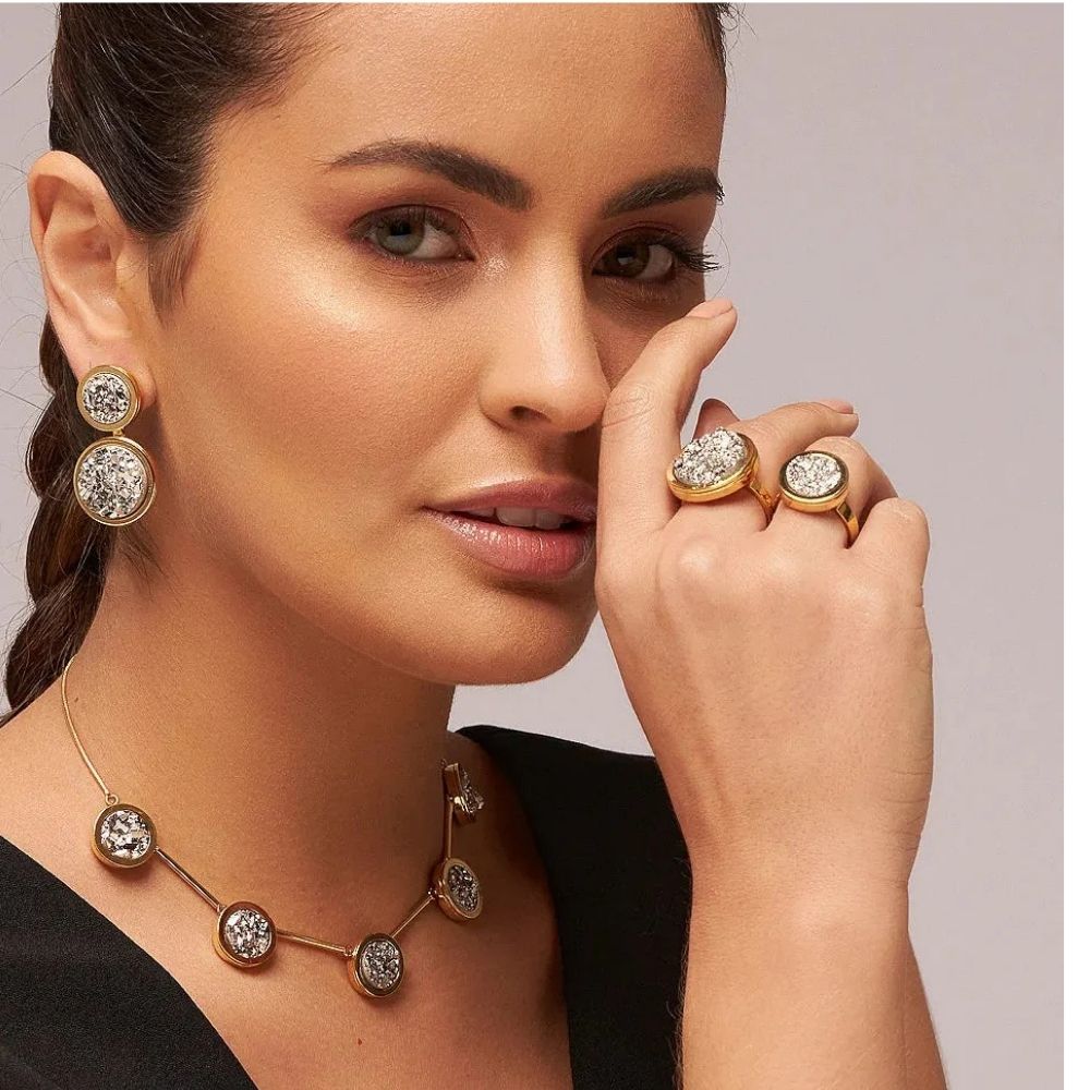 ANEL ÚNICO 19 - DRUSA PLATINA