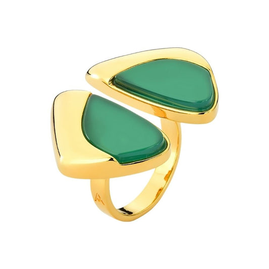 ANEL AILES, ÁGATA VERDE CHAPA (2)