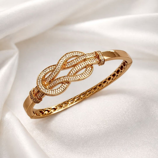 Bracelete Fivela Cravejada