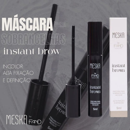 Máscara de Sobrancelhas Incolor FAND