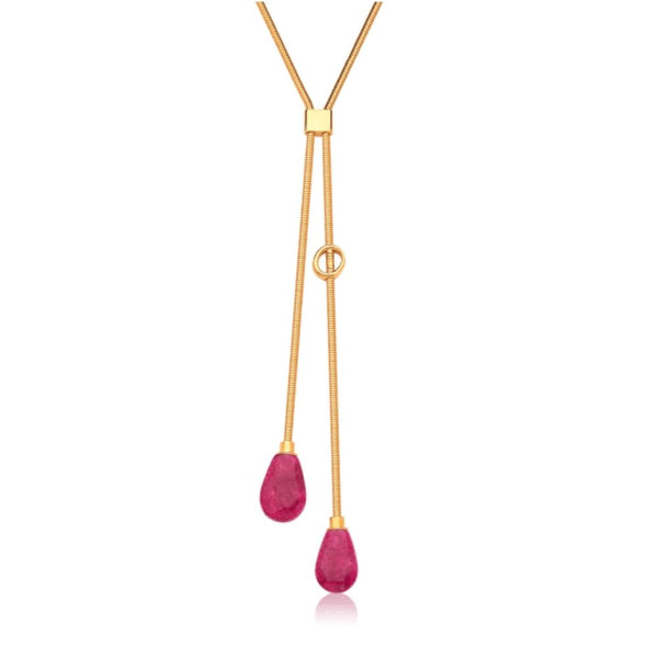COLAR AXEL - FELDSPATO ROSA PINK