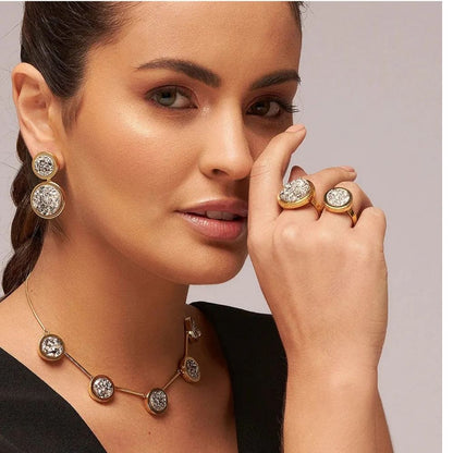 ANEL ÚNICO 19 - DRUSA PLATINA