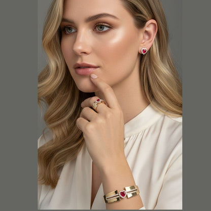 COMPRE JUNTO - Brinco, Anel e Bracelete