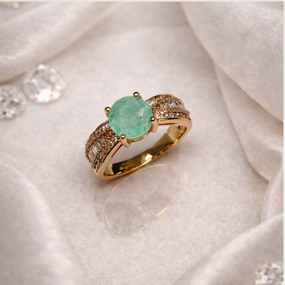 Anel Redondo Colombiana Aro 20