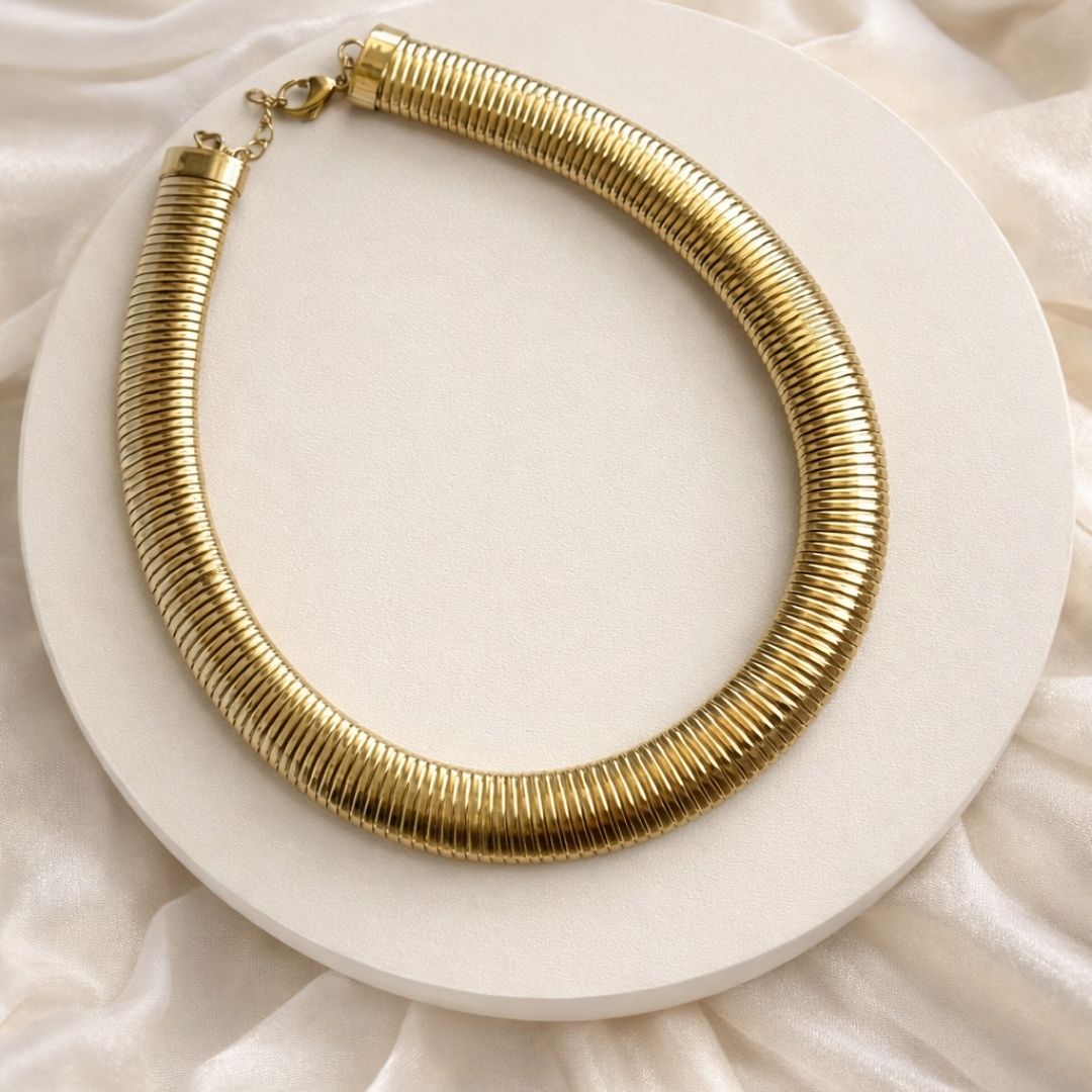 Colar Largo Choker Salamandra