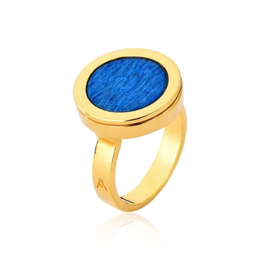 ANEL ETERNO, FELDSPATO AZUL ANIL