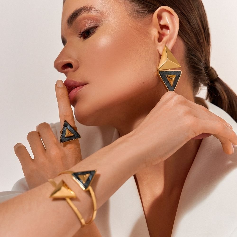 BRACELETE ATENA, LABRADORITA