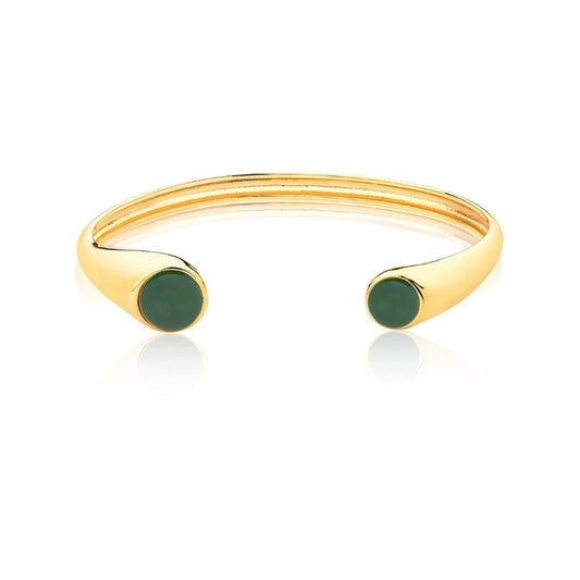 BRACELETE POCKET BALL, ÁGATA VERDE