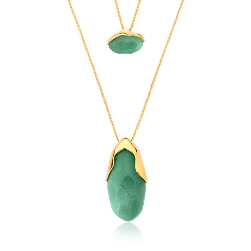 COLAR CASULO AVENTURINA