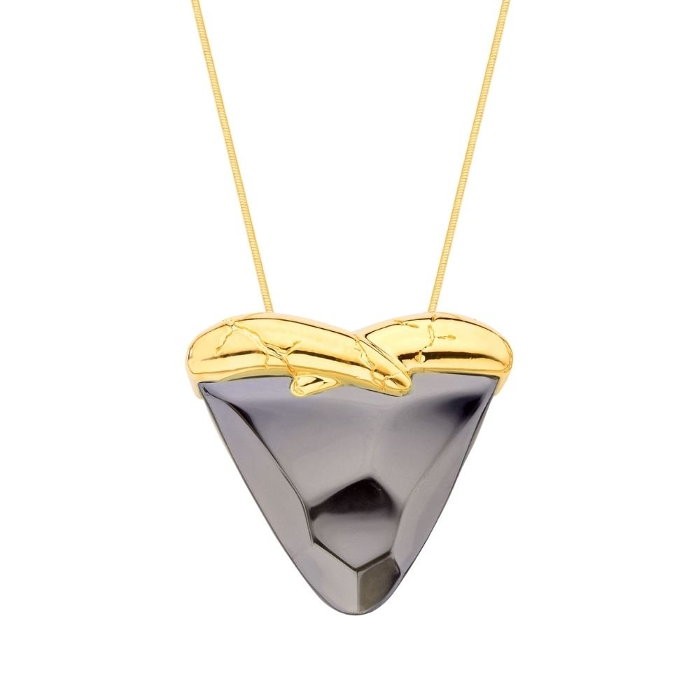 COLAR INCONDICIONAL, QUARTZO FUMÊ