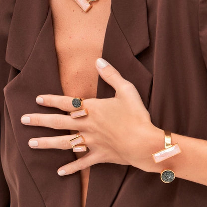 ANEL HARMONIE, CONVICTA, QUARTZO ROSA