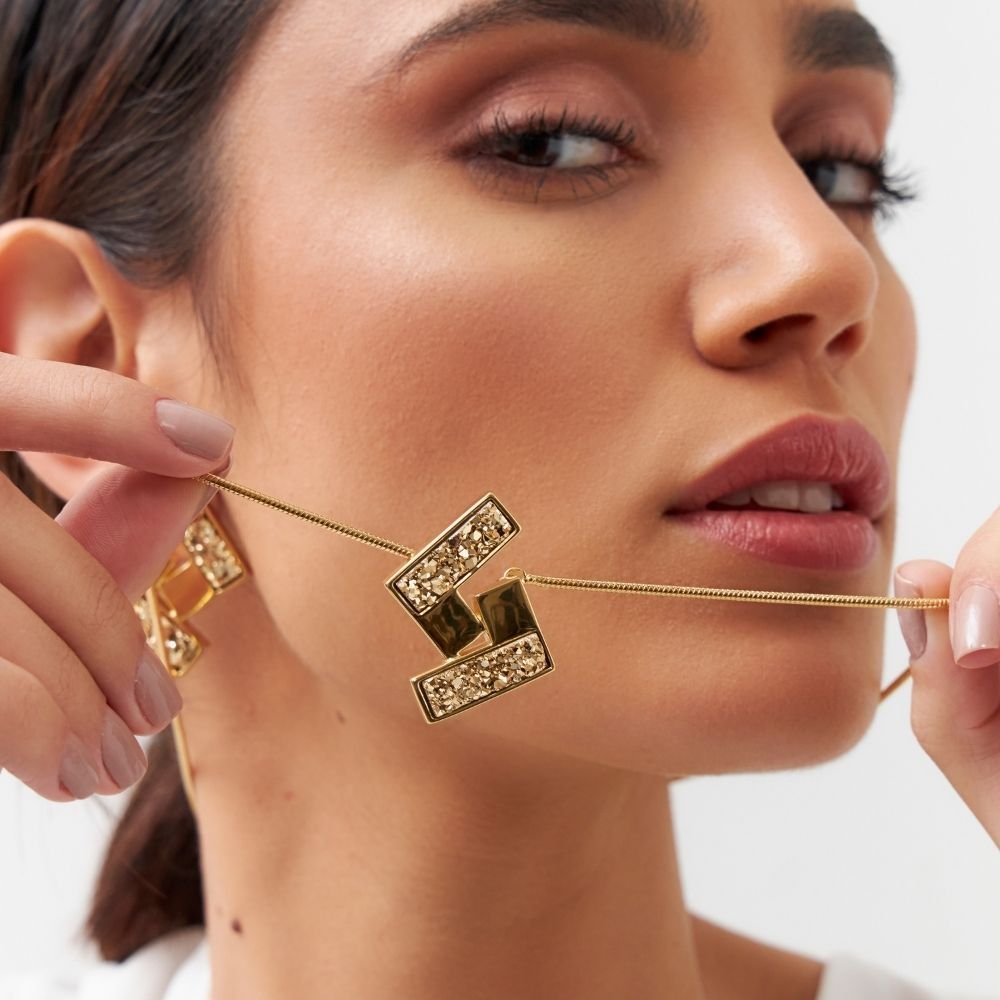 COLAR DUO DRUZA OURO