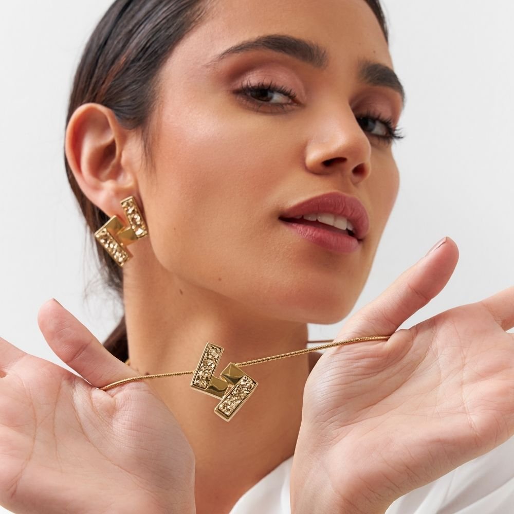 COLAR DUO DRUZA OURO