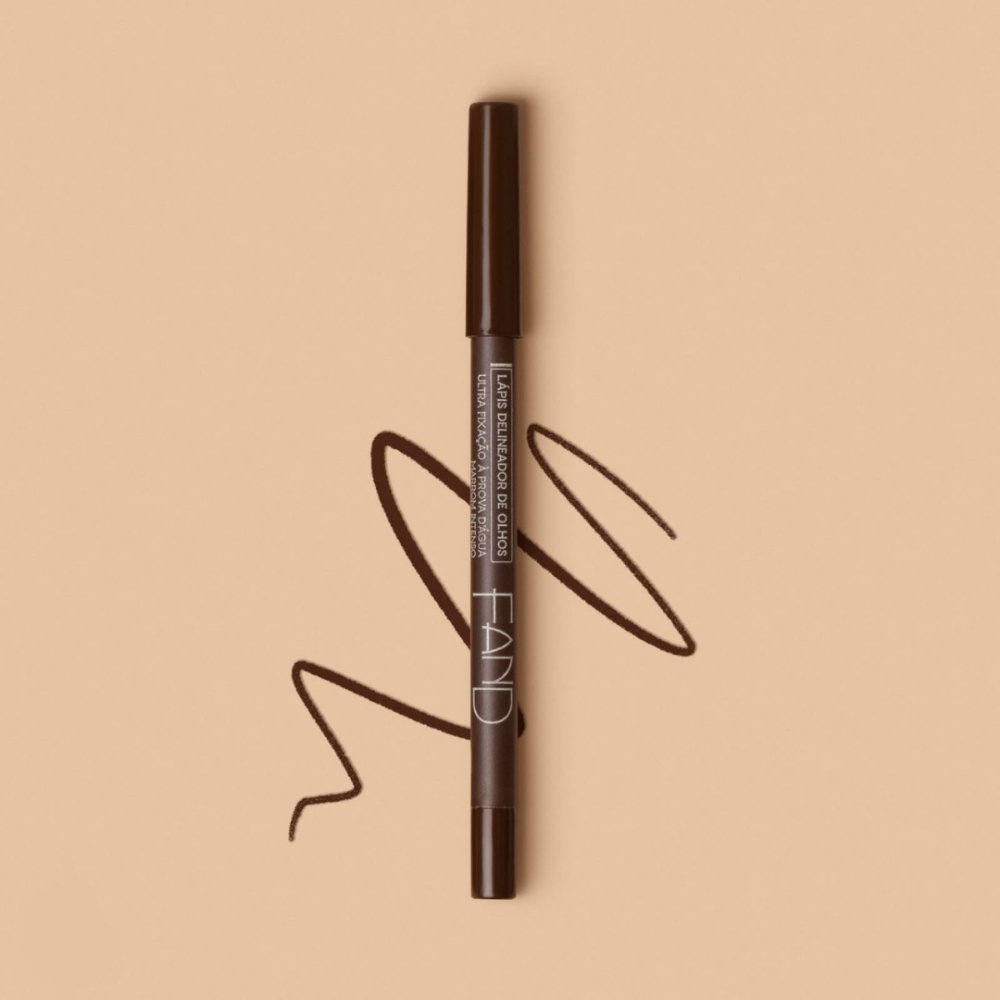 Lápis de olho marrom