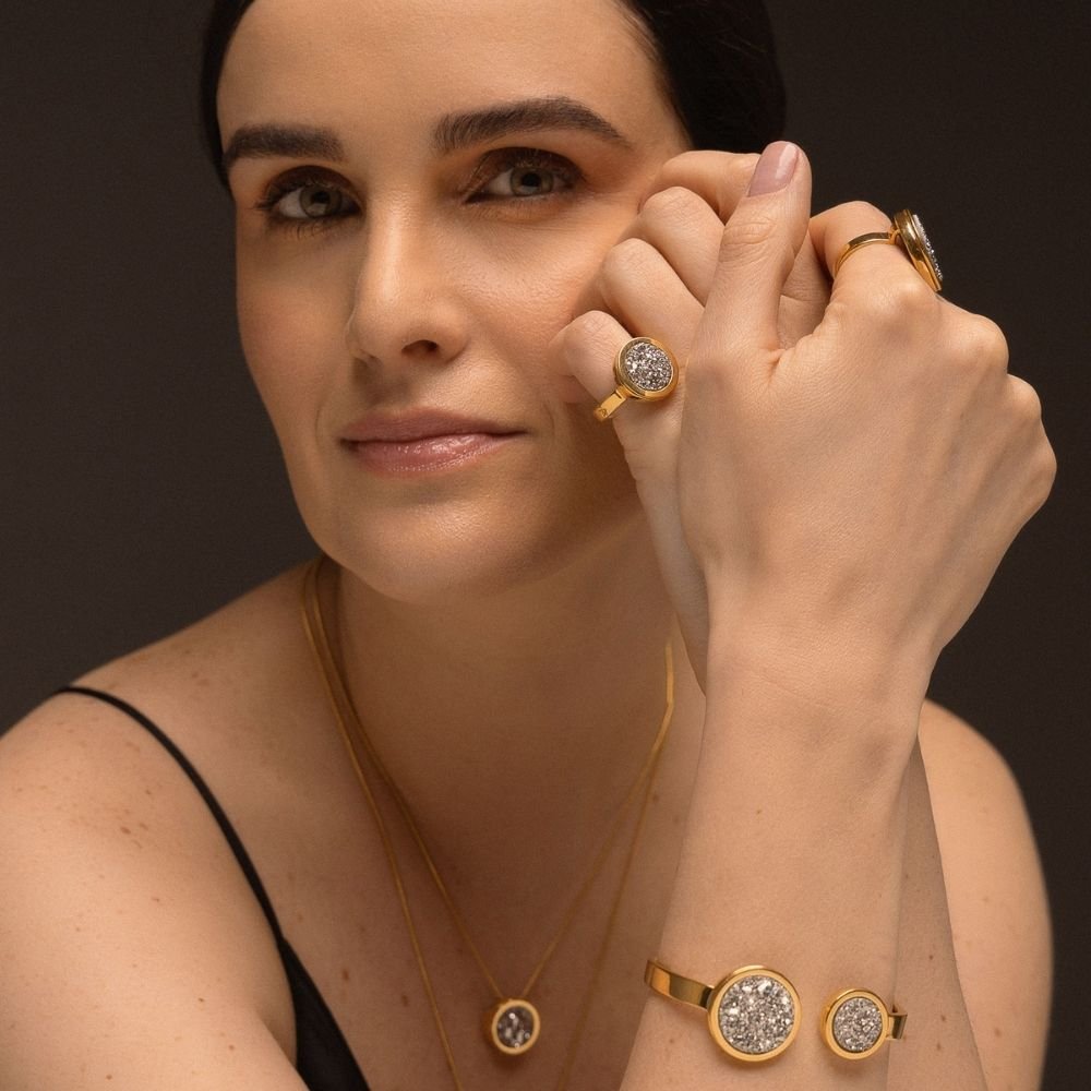 BRACELETE SINGULAR, DRUZA PLATINA